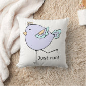 Just 走 Cute Cartoon走 Chick クッション (ブランケット)