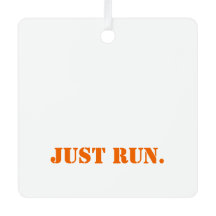 JUST 走 Sports CheckパターンOrangeトラックおもしろい