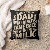 Just aパパがMilkリター来で常に戻る クッション (ブランケット)