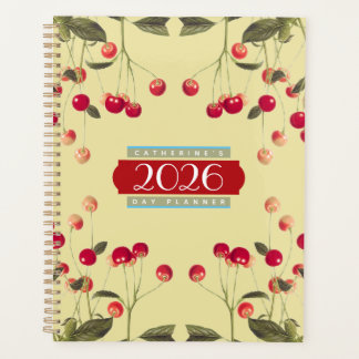 Just a Bowl of Cherries Day Planner Agenda 2026 プランナー手帳