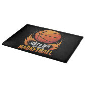 Just A Boy Who Loves Basketball カッティングボード (角)