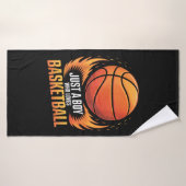 Just A Boy Who Loves Basketball バスタオル (バスタオル)