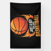 Just A Boy Who Loves Basketball 横断幕 (縦)