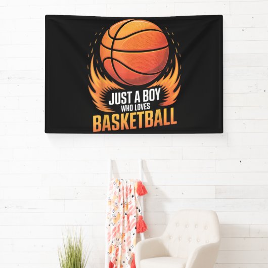 Just A Boy Who Loves Basketball 横断幕 (インサイチュ)