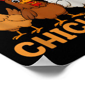 Just A Boy Who Loves Chickens Kids Boys Chicken ポスター (角)
