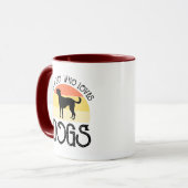Just A Boy Who Loves Dogs マグカップ (正面左)