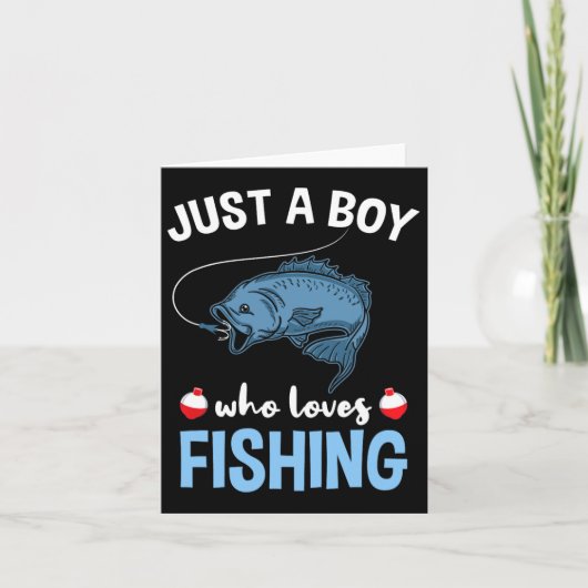 Just A Boy Who Loves Fishing カード (正面)
