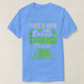 Just A Boy Who Loves Garbage Trucks Garbage Trucks Tシャツ (デザイン正面)