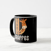 Just A Boy Who Loves Giraffes マグカップ (正面左)