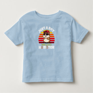 Just a Boy who loves Hamsters トドラーTシャツ