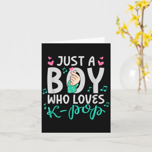 Just A Boy Who Loves K-p Fandom Celebration カード (黄色い花)