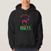 Just A Boy Who Loves Mules Mule Lover Funny Mule パーカ (正面)