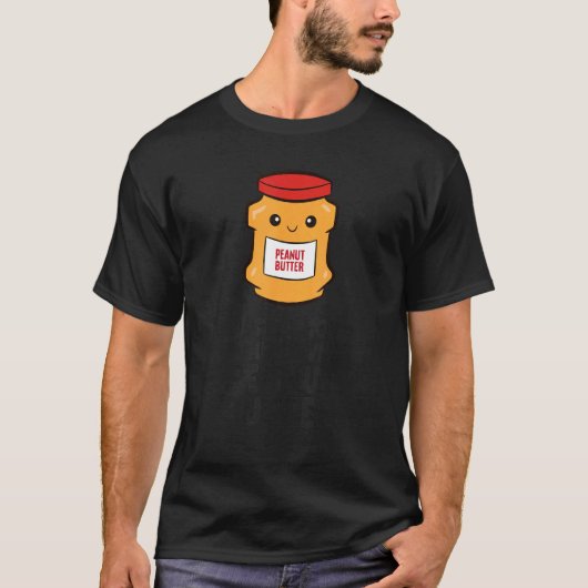 Just a Boy Who Loves Peanut Butter Tシャツ (正面)