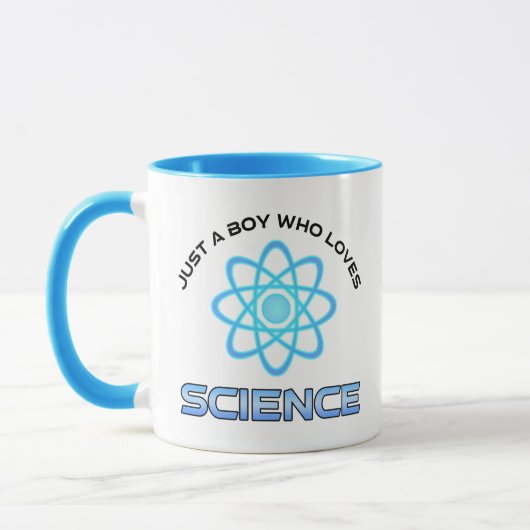Just A Boy Who Loves Science マグカップ (左)