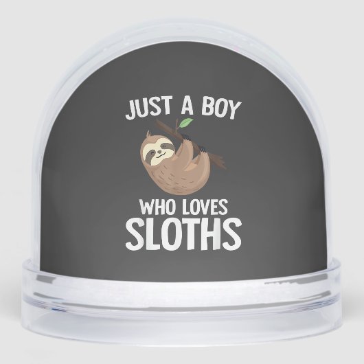 Just A Boy Who Loves Sloths Boys Toddler Sloth Lov (正面)