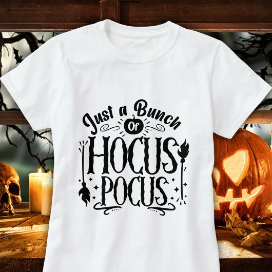 Just a Bunch of Hocus Pocusハロウィンシャツ – おもしろい Tシャツ