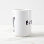  just a Butterfly  コーヒーマグカップ (中央)