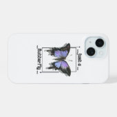 Just a Butterfly  iPhone 15ケース (裏面横)