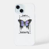 Just a Butterfly  iPhone 15ケース (裏面)