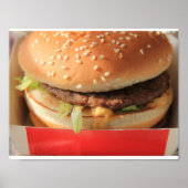 Just a classic hamburger ポスター (正面)