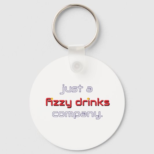 Just a Fizzy Drinks Company Keychain キーホルダー (正面)