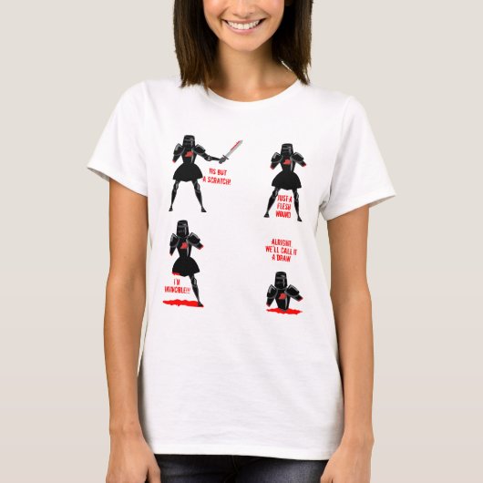 Just a Flesh Wound Funny Classic Comedy Saying Tシャツ (正面)