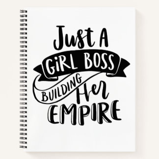 Just a Girlボス建物Her Empire notebook ノートブック