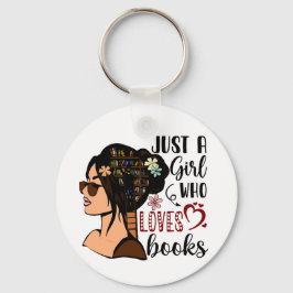 JUST A GIRL，ブックラバーフローラブッ読クス キーホルダー