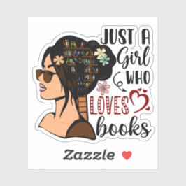 JUST A GIRL，ブックラバーフローラブッ読クス シール