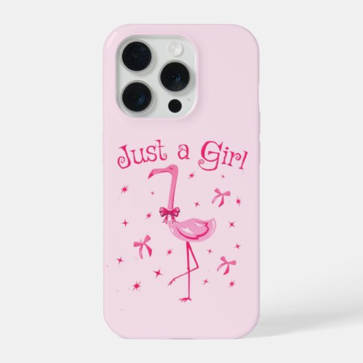 “‘Just a Girl’ iPhoneケース (裏面)