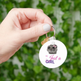 Just a Girl Keychain キーホルダー