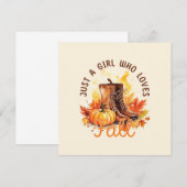 Just A Girl Love A Girl秋- Cozy Autumn Vibes (正面/裏面)