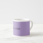 just a girl mug エスプレッソカップ (正面右)