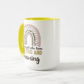 Just a Girl that love her Dog and Gaming マグカップ (正面左)