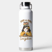 Just a Girl Who Brings Books Everywhere ウォーターボトル (背面)