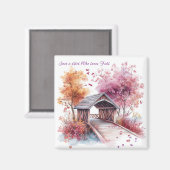 Just a girl who loves秋 マグネット (正面/裏面)