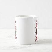 Just a Girl Who Loves Adventure Compass Design コーヒーマグカップ (中央)