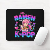 Just A Girl Who Loves Anime Ramen And K-p  マウスパッド (マウス)