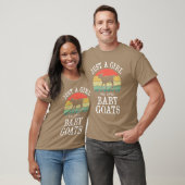 Just A Girl Who Loves Baby Goats gift funny Tシャツ (ユニセックス)