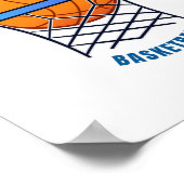 just a girl who loves basketball ポスター (角)