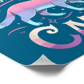 Just A Girl Who Loves Cats Men Women  ポスター (角)