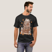 Just A Girl Who Loves Fall & Books Autumn Reading Tシャツ (正面フル)