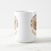 Just a Girl Who Loves Golden Retrievers  コーヒーマグカップ (中央)