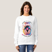 Just a girl who loves Gospel Music Sweatshirt スウェットシャツ (正面フル)