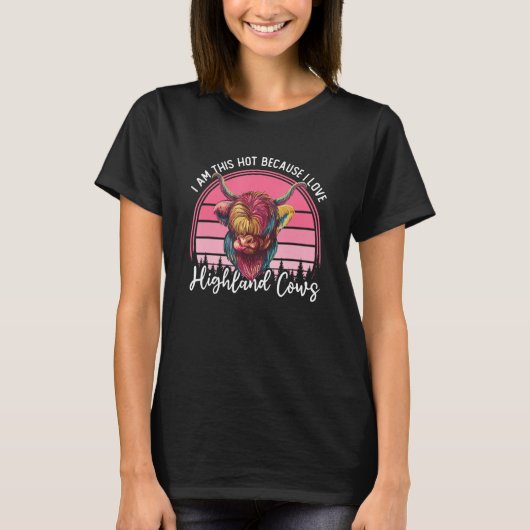 Just A Girl Who Loves Highland Cows  Scottish High Tシャツ (正面)