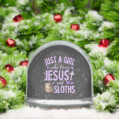 Just A Girl Who Loves Jesus and Sloths Christian C (クリスマス)