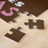 Just a Girl who loves Llamas ジグソーパズル (側面)