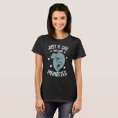 Just a Girl who loves Manatees Sea Cow Manatee Kid Tシャツ (正面フル)