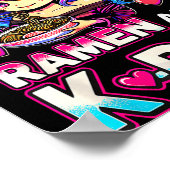 Just A Girl Who Loves Ramen And K-p ポスター (角)