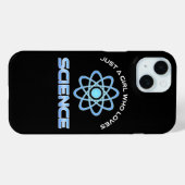 Just A Girl Who Loves Science Case-Mate iPhoneケース (裏面 (横))